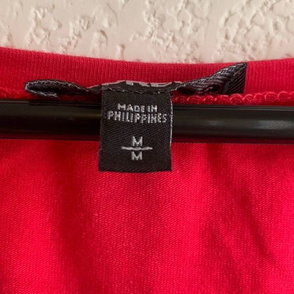 Pink ruffle sleeve tank top from Express medium - Picture 4 of 5